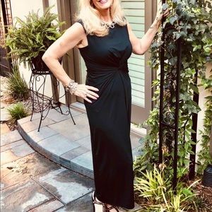 Theory brand Black dress fitted and fabulous